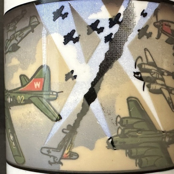 WONDERMUGS VTG USA Army-Air Force Air Battle, Heat Color Changing Mug/Cup - Picture 4 of 14